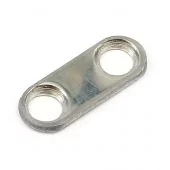 14A6834 Steel retaining plate for mounting the 14A6833 nylon door buffer to Mk1 and Mk2 Mini models.