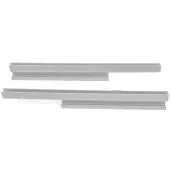 ALA5745 Pair of door glass support rails for all Mini models Mk3 on with wind up windows.