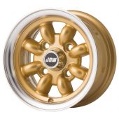 5 x 10 Minilight Wheel - Gold Polished Rim