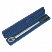 Professional 1/2" Sq Drive Calibrated Micrometer Torque Wrench - 27-204Nm Range