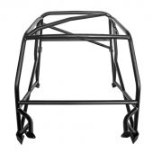 Custom Cages Mini Six Point Bolt-In Mini Roll Cage - Black