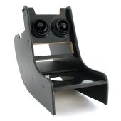 59-94 RHD Carbon Fibre Centre Console inc. Airvents & Radio Slot