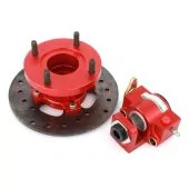 KAD1012070R KAD Mini rear brake disc and caliper conversion kit - red