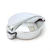 MONMPF2 Mini Monza style chrome petrol cap complete with filler neck adaptor