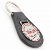 Paddy Hopkirk Monte Carlo Leather Keyring