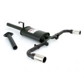 Sportex Dual Exit Exhaust System - 2'' Tailpipes - Catalyst back 