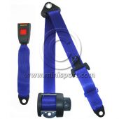 Securon Rear Inertia Reel Seat Belt - Blue 1997-01 
