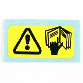 SMB32 Mini refer to handbook warning label