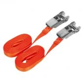 Self-Securing Ratchet Tie Down - 25mm x 4.5m - 800kg Breaking Strength - Pair