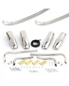 Stainless Bumper Overider & Corner Bar Kit 