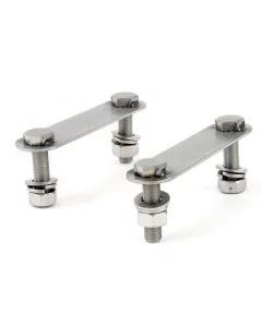 Front Subframe Rear Floor Mounting Brackets for Poly Mounts