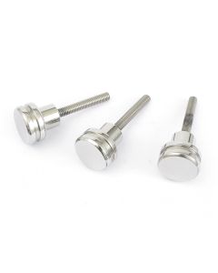 SPI/MPI Air Filter Buttons - Stainless Steel 