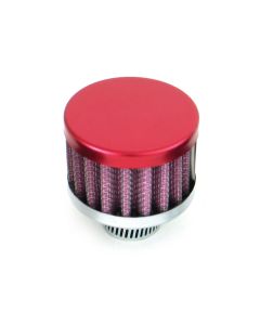 Mini Sport Crankcase Breather Filter - Red 