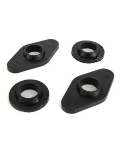 SPDSP668BLK Mini front subframe poly top washer & bush kit black 