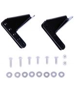 Powder coated extension seat brackets for Classic Mini 