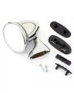 Adjustable Bullet Mirror - Chrome - LH 