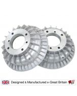 Mini Sport Superfin Mini alloy brake drums - for classic Mini