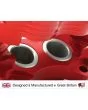 Red 7.9'' Mini Sport Vented Brake Kit with Alloy Calipers