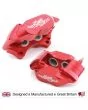 Red 7.5'' Mini Sport Standard 4 Pot Alloy Calipers