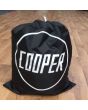 Car cover bag with Cooper Car Company logo
