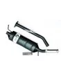 LS004AC Maniflow 1 7/8" Single Box Carb Cat Back Side Exit Mini System