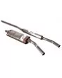 LST001A-SS Mini Maniflow Side Exit Stainless Exhaust - 1.75'' Twin Box 