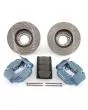 Gunmetal 7.9'' Mini Sport Vented Brake Kit with Alloy Calipers