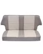 Mini Rear Seat Cover - Suffolk - Vinyl - Cream by Newton Commerical