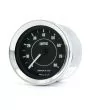 Smiths Classic Mini 8000 Rpm 52mm Tachometer with a black face and chrome bezel
