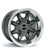 6" x 10" anthracite Ultralite alloy wheel