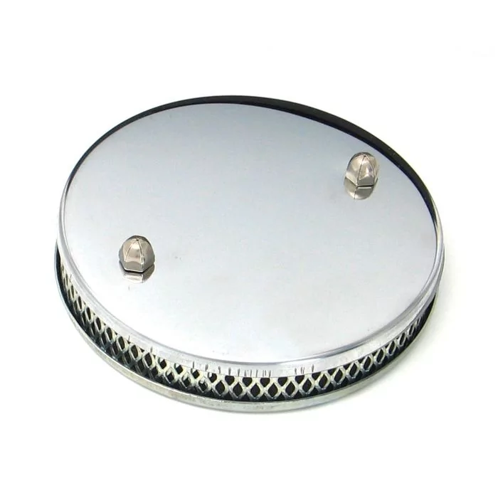 Mini Sport Chome Pancake Air Filter - HS4 SU Carb 