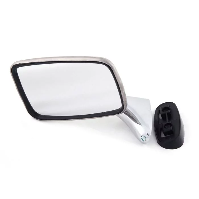 Left Door Mirror - Stainless Steel