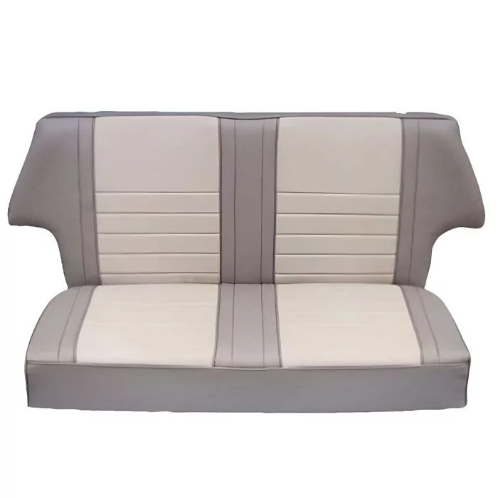 Mini Rear Seat Cover - Suffolk - Vinyl - Cream by Newton Commerical