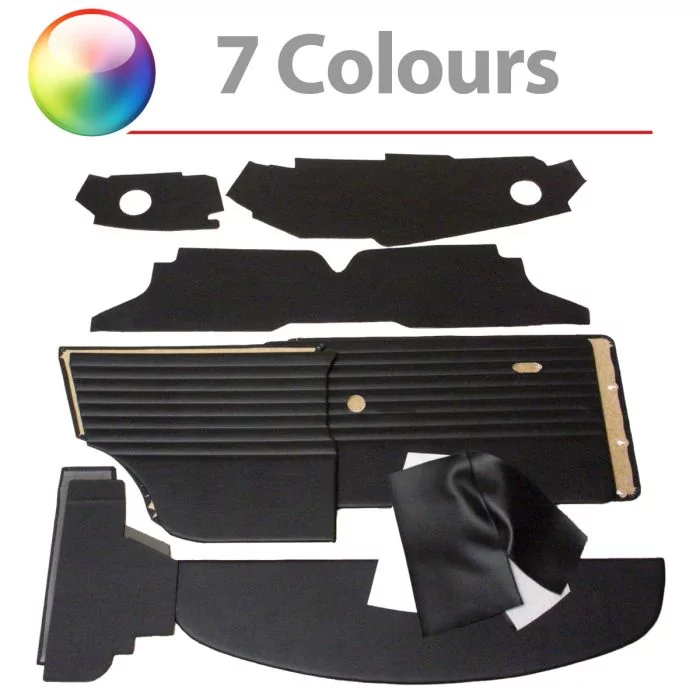 Monte Carlo Interior Panel Kit - 12 Piece - Offset Speedo LHD - Mini Saloon 70 on