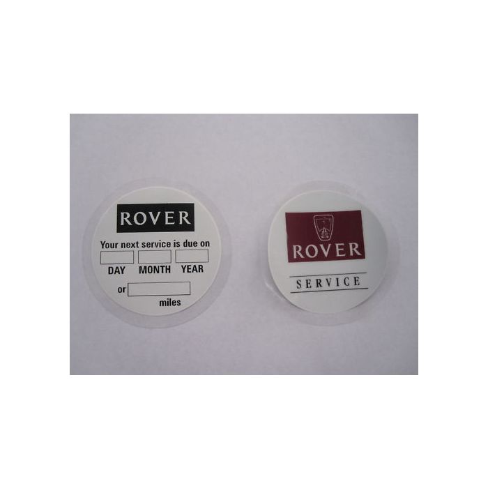 Mini Rover Service Sticker