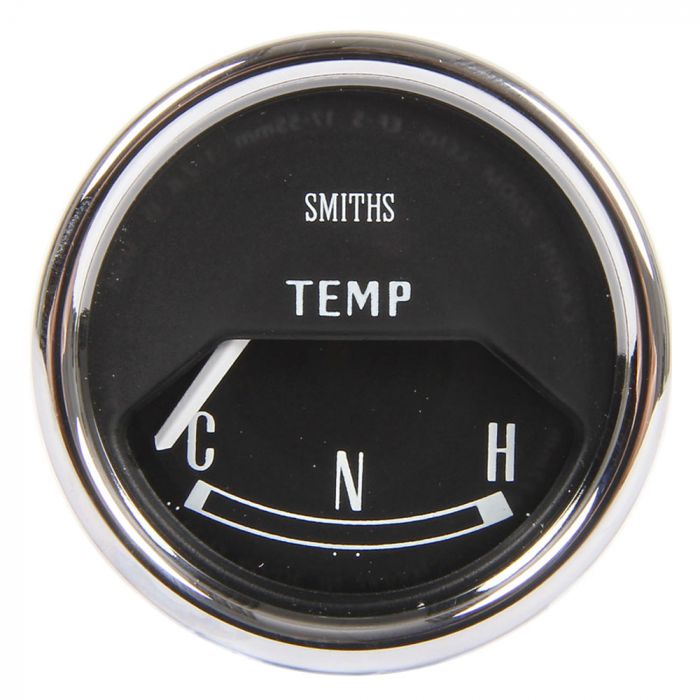 Smiths Water Temperature Gauge - Electric - Black face 