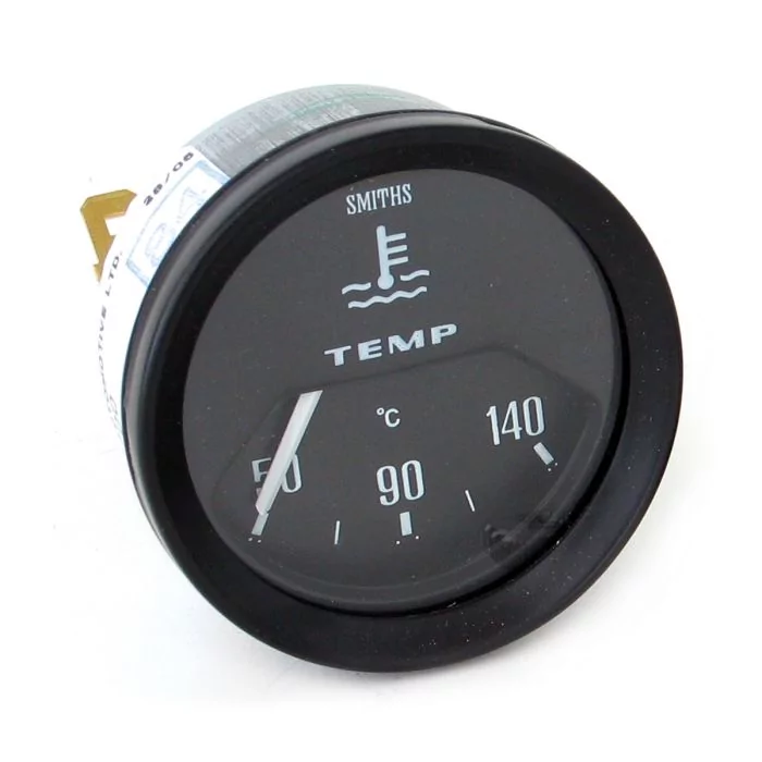 BT2240-00B Smiths Water Temperature Gauge black face & black bezel
