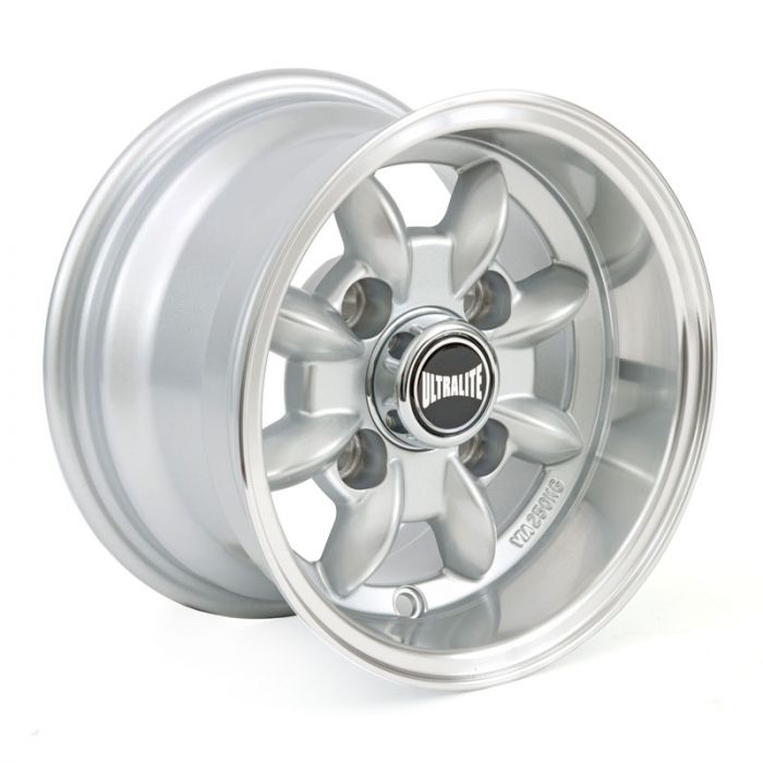 6 x 10" Ultralite Mini Deep Dish Wheel - Silver