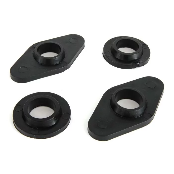 SPDSP668BLK Mini front subframe poly top washer & bush kit black 