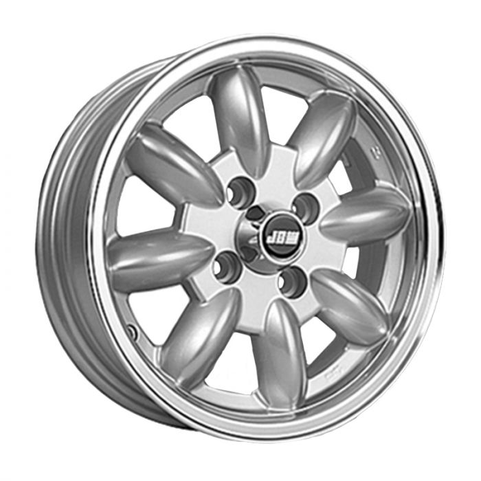 5 x 13 Minilight Wheel - Silver/Polished Rim 