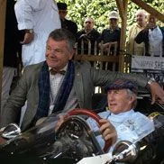 Mike Cooper and Sir Jackie Stewart